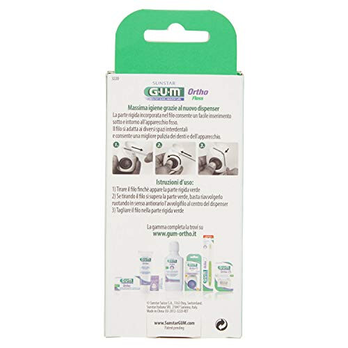 Sunstar Gum Ortho Floss 50 Units 2