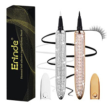 2PCS Upgraded Self-adhesive Eyeliner Pencil, Eyelash Glue Pen, No Magnetic Liquid Eyeliner Pen, Eye Liner for Eye Makeup and Wear Normal False