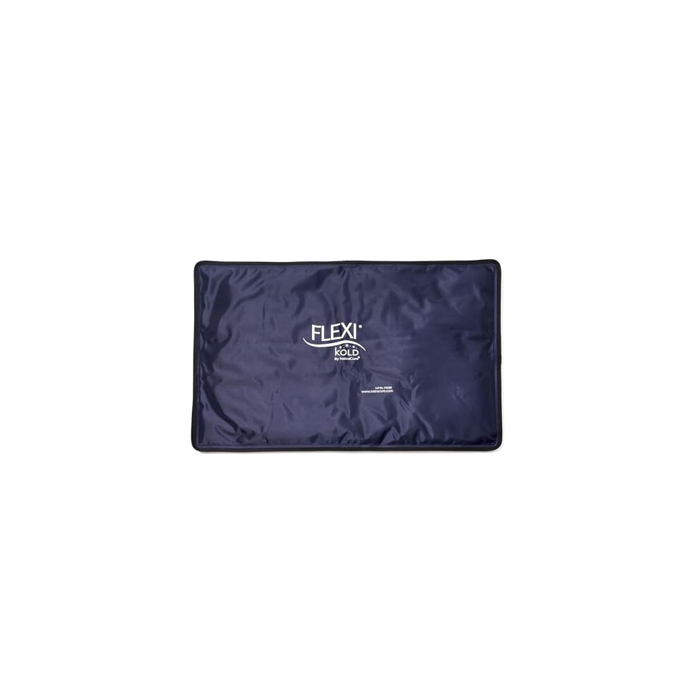 Natracure Flexikold Gel Cold Pack (Oversize: 33 Cm X 54.6 Cm) - Ice Compress, Therapy For Pain And Injuries Of Shoulder, Back - A6302-Cold - (X-Large) By