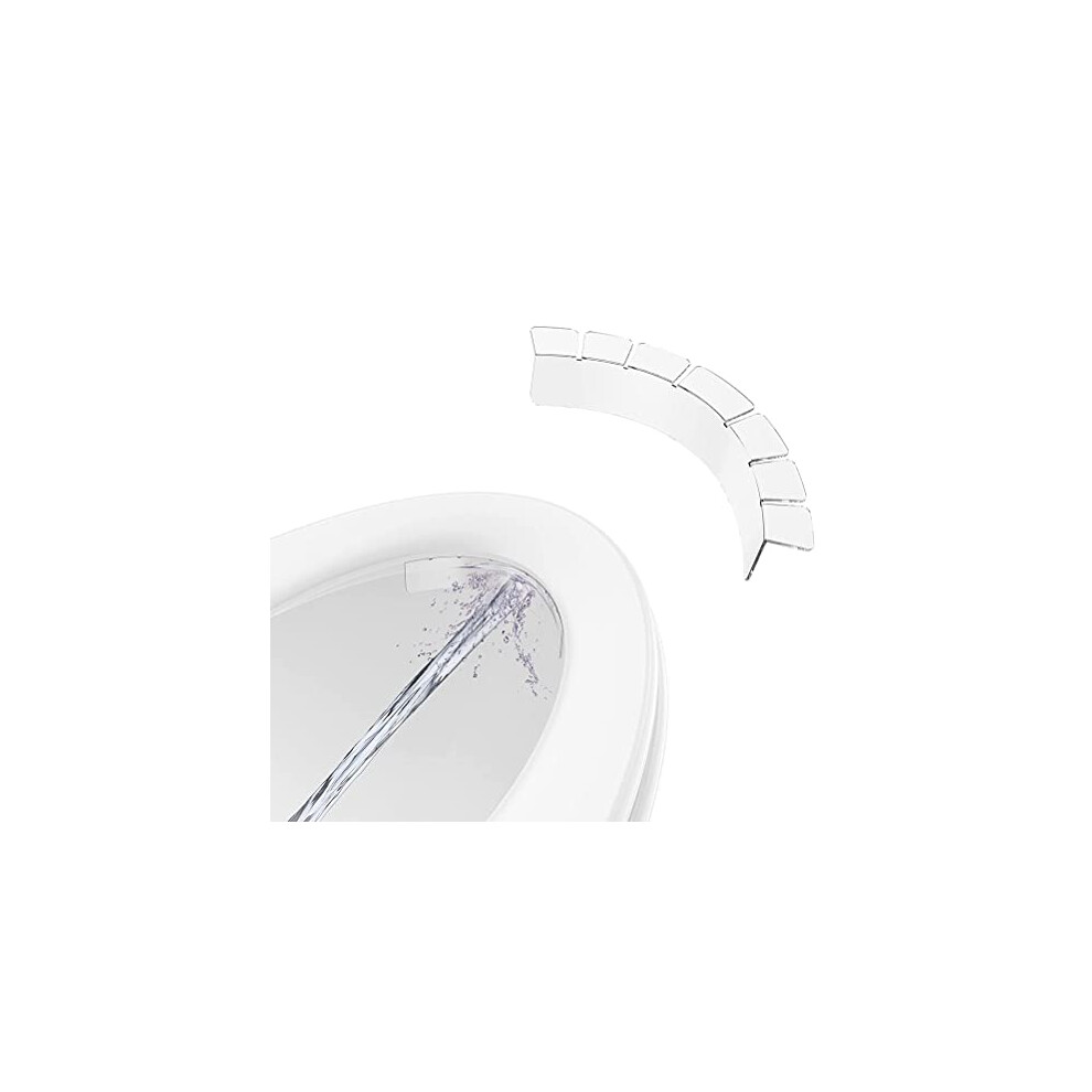 Toilet Seat Splash Guard Transparent Potty Training Pee Splash Guard Waterproof Urine Deflector For Kid And Adults Yusat