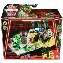 Training Set with Titanium Trox, Dino Clan-Themed Customisable Action Figure, Trading Cards and Playset, Kids' Toys for Boys and Girls 6 and up