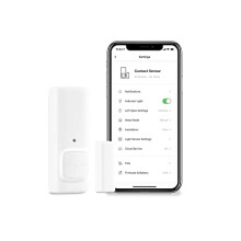 Door Alarm Contact Sensor - Smart Home Security Wireless Window Alarm and Door Sensor, Add SwitchBot Hub Mini to be Compatible with Alexa