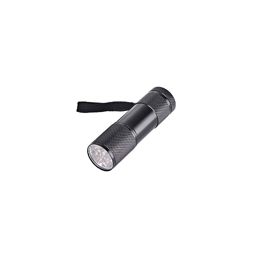 Buwei 9W Uv Resin Curing Lamp Light 9 Led 395Nm Uv Blacklight Flashlights Jewelry Tool