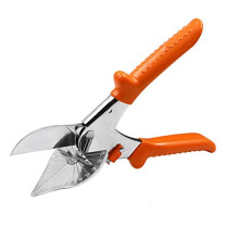 Multi Angle Mitre Shear Cutter 45-135 adjustable degree, Adjustable Angle Scissors Multi Scissor Angled Miter Cutter for Cutting PE Plastic Soft Wood