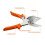 Multi Angle Mitre Shear Cutter 45-135 adjustable degree, Adjustable Angle Scissors Multi Scissor Angled Miter Cutter for Cutting PE Plastic Soft Wood 7