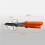 Multi Angle Mitre Shear Cutter 45-135 adjustable degree, Adjustable Angle Scissors Multi Scissor Angled Miter Cutter for Cutting PE Plastic Soft Wood 2