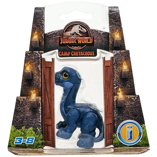 Fisher-Price Fisher-Price Imaginext Jurassic World Κατασκήνωση Κρητασιανών Μινιατούρα Απατόσαυρος 2