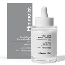 Serum for Repairing Damaged Hair | Maleic Bond Repair Complex 05% Hair Serum with Amino Acids, Argan Oil & Squalane | For Women & Men | For All Hair