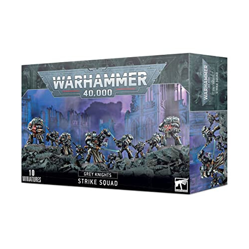 Games Workshop 99120107013" Grey Knights Strike Squad Plastic Kit