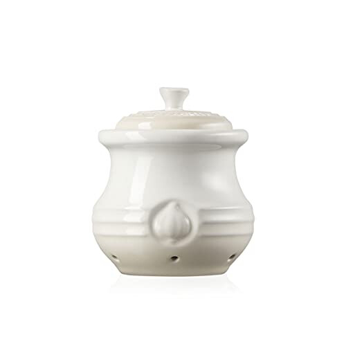 Le Creuset Stoneware Garlic Keeper, Meringue, 70832307160000 2