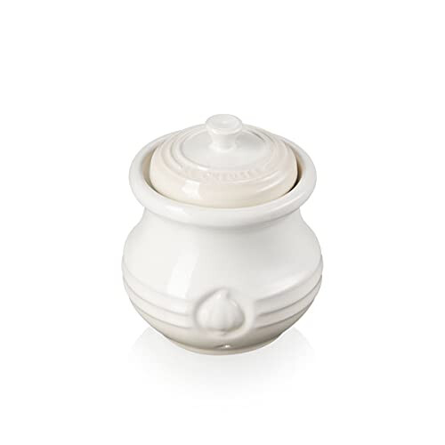 Le Creuset Stoneware Garlic Keeper, Meringue, 70832307160000 1