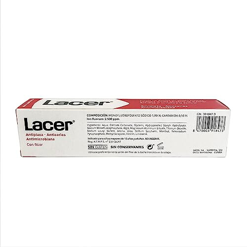 Toothpaste Complete Action Lacer 2 x 125 ml (2 Pieces) 2