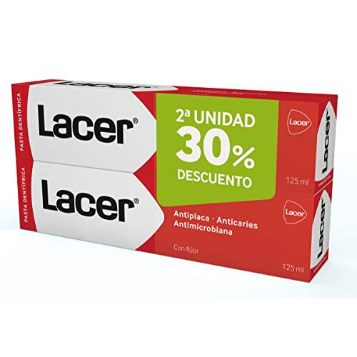 Toothpaste Complete Action Lacer 2 x 125 ml (2 Pieces)
