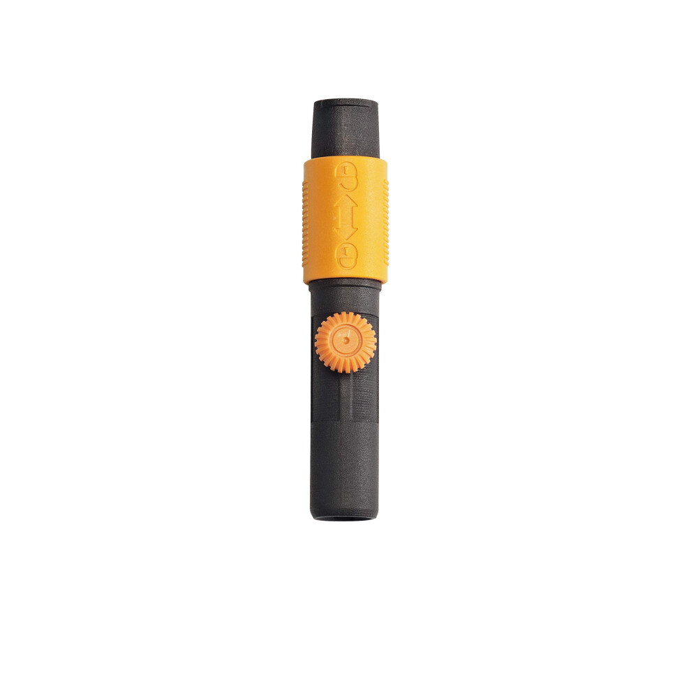 Original Fiskars Universal Adapter for the Use of All Garden Tool Heads to Combine a QuikFit Handle with Tool Heads from Other Manufacturers, Length: