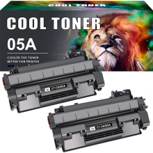 Compatible Toner Cartridge Replacement for HP 05A CE505A 05X CE505X LaserJet P2030 P2035 P2035N P2050 P2055 P2055D P2055DN P2055X (Black,2-Pack)