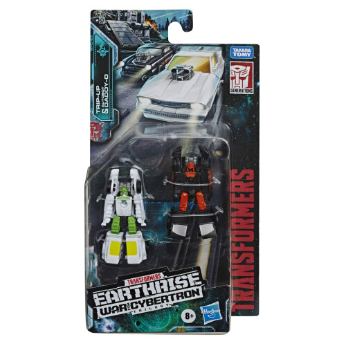 Transformers Transformers Legetoy Generations War for Cybertron: Earthrise Micromaster WFC-E3 Hot Rod Patrol 2-Pack 1