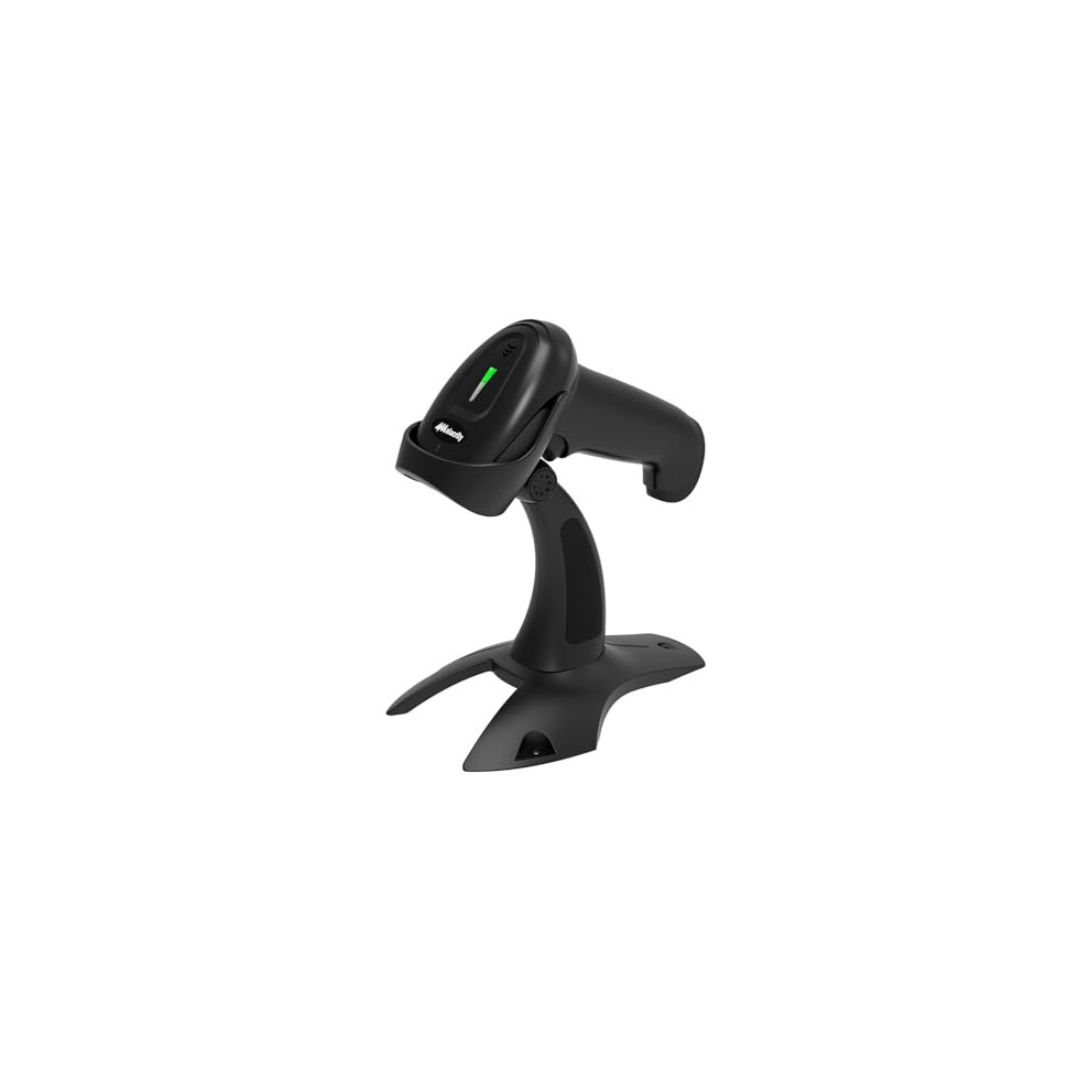 2D Wireless Barcode Scanner with Stand,1D 2D QR Digital/Screen Codes Supported,Handsfree Barcode Reader for Computer/Laptop/Windows/Mac,9200DAS