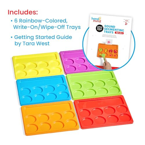Learning Resources hand2mind Little Minds at Work Tray για ήχους - Φωνητική Επίγνωση 1