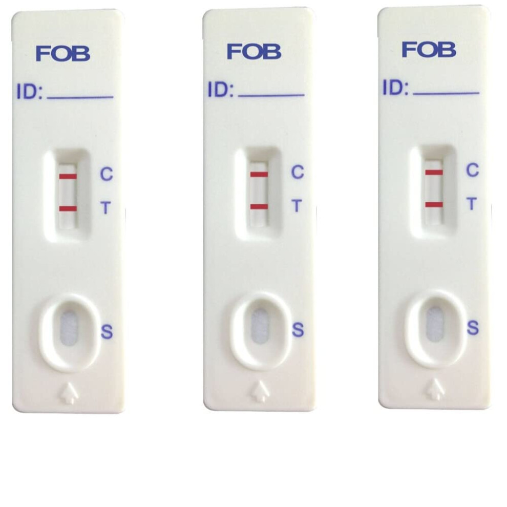Medimad Bowel Health Testing Kit Colon Faecal (Fob) Professional Test Pack Of 3 Tests