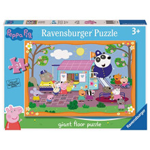 Peppa Pig - jättipuzzle - Ravensburger - 24 kappaletta - Sarjakuvat ja animaatiot - Sisätilat