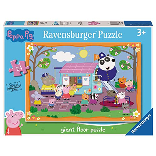 Ravensburger Puzzle géant Peppa Pig - Ravensburger - 24 pièces - Dessins animés et BD - Intérieur