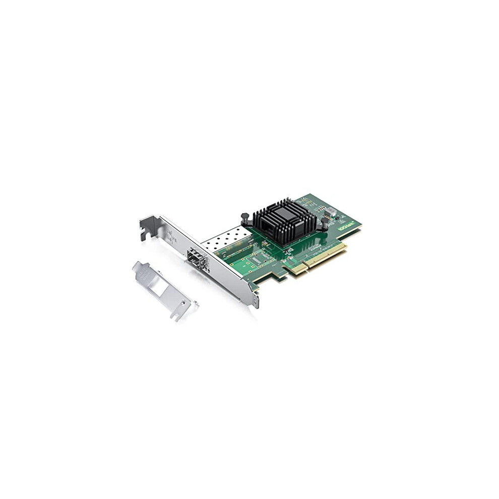 10Gb Pci Express Network Card For Intel X520-Da1-82599En Chip, Single Sfp + Port, 10Gb Nic Pci Express X8 Network Interface Card For Windows Server, 602693070034