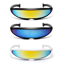 3 Pairs of Futuristic Space Glasses, Alien Glasses, Fun Glasses, Futuristic Sunglasses, Cool Sunglasses, Party Glasses, Party Cosplay Costume Props