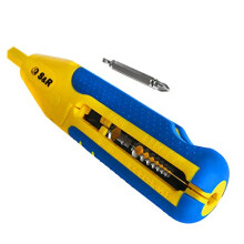 Multi Universal Wire Stripper/Cable Cutter 3 x 1.5 mm/PZ2 Bit Holder and Slotted 4.0 mm Cable Stripper Low Voltage 8-13 mm Cable for Satellite