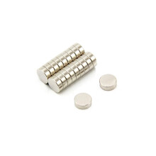 Samarium Cobalt Magnet for Motors, Electric Motors, Turbo Machinery and Sensors - 9mm Dia x 3mm Thick - 1kg Pull - Pack of 20
