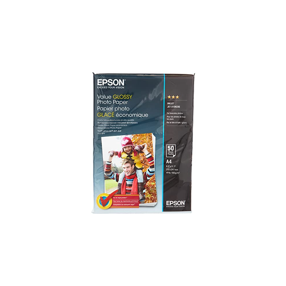 C13S400036 A4 Glossy Photo Paper Standard Capacity