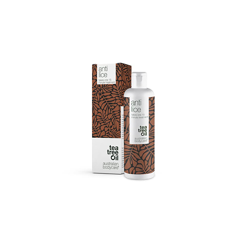 Tea Tree Oil Australian Bodycare Lice Treatment From Australian Bodycare 250Ml | Effective After A Single 15-Minute Treatment | This Head Lice Treatment Is Free Of Parabens And