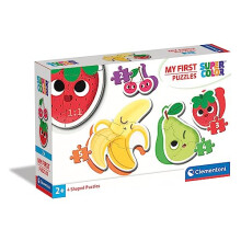 - 20815 - My First Jigsaw Puzzle - Fruit and Vegetables - 2-3-4-5 Pieces, jigsaw for kids