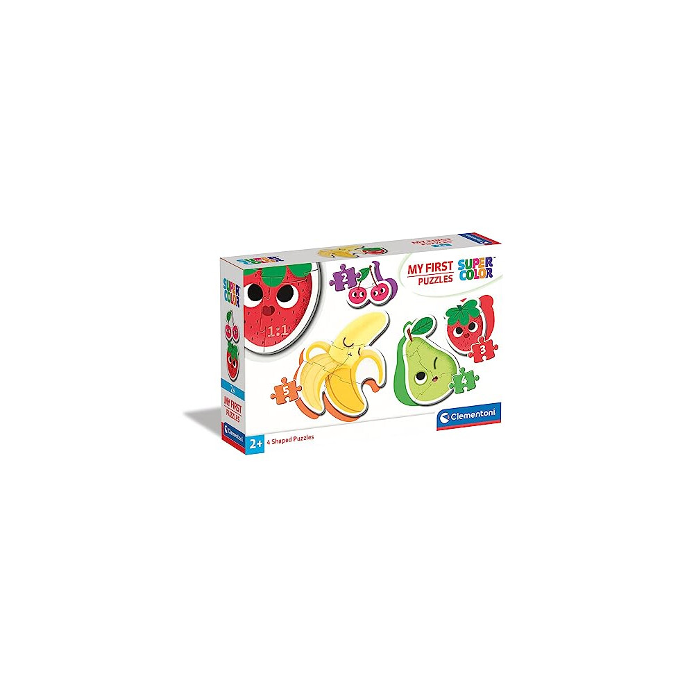 Clementoni - 20815 - My First Jigsaw Puzzle - Fruit And Vegetables - 2-3-4-5 Pieces, Jigsaw For Kids