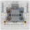 874-01 Double Pole Cooker Control Unit with a Power Indicator, 45 Amp, White 4