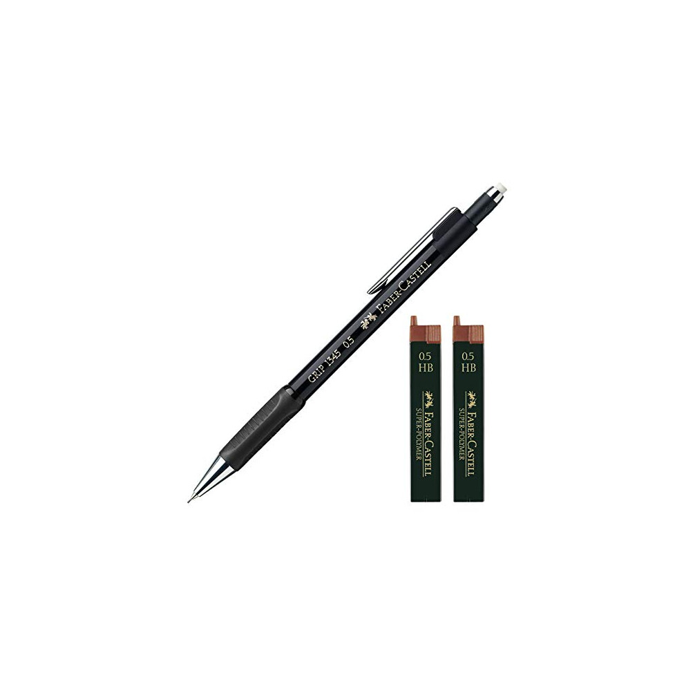 Grip Mechanical Pencil, 1345 99, Lead thickness: 0.5 mm (black with 24 refills)