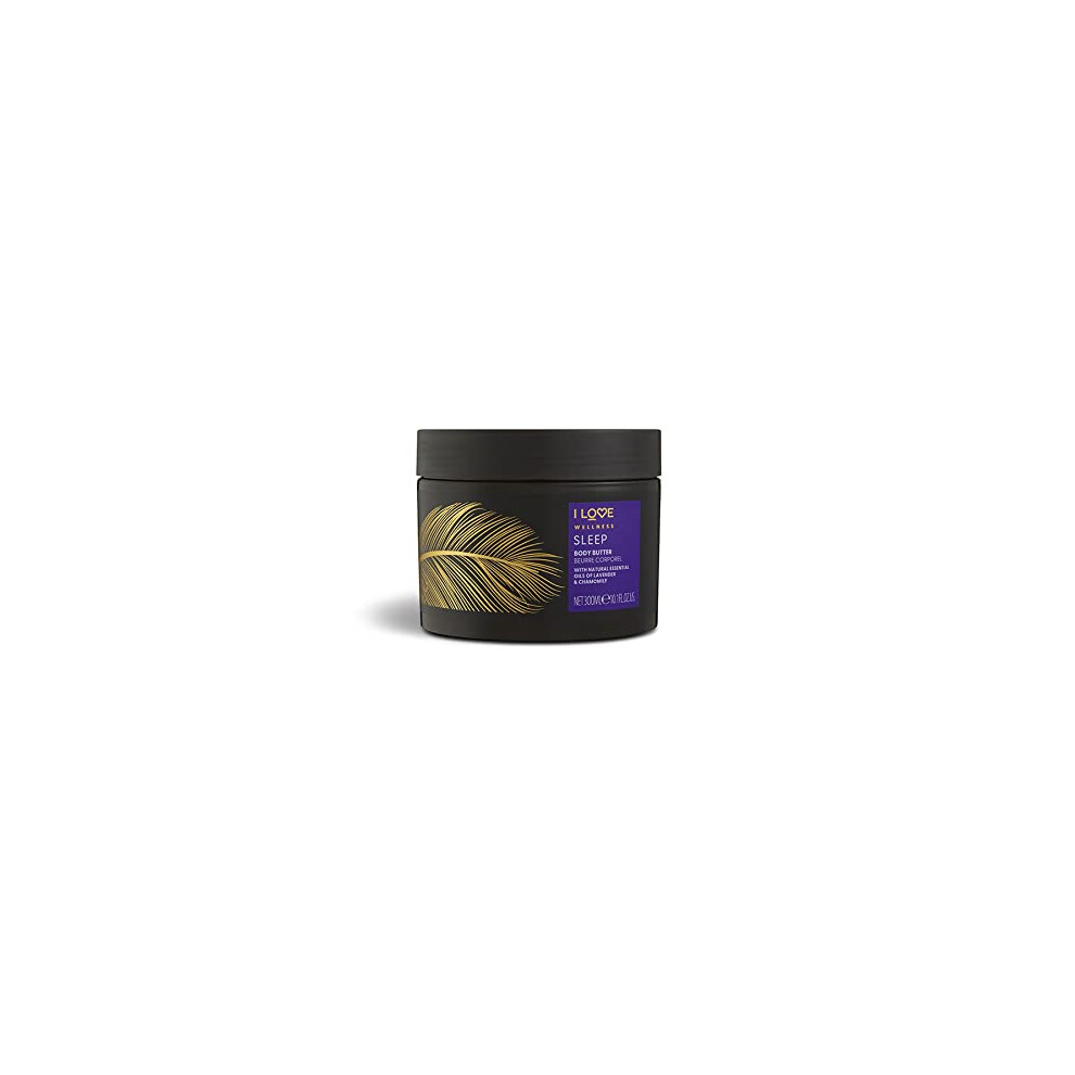Wellness SLEEP Body Butter, With Natural Essential Oils Of Lavender & Chamomile, Packed With Moisturising & Nourishing Ingredients Such as Avocado &