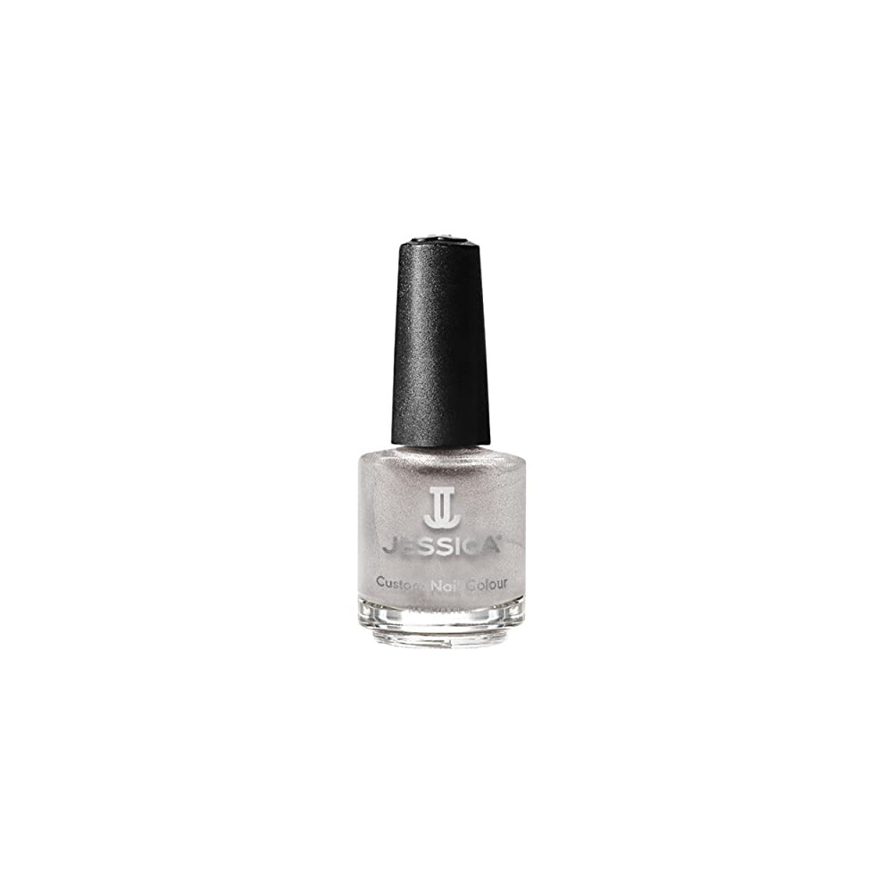 Custom Colour Nail Polish Swanky Silver, 14.8ml