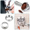 Espresso Dosing Funnel Stainless Steel 54 mm Coffee Dosing Ring Portafilter Funnel for Precise Filling of Coffee Powder, Filling Funnel for Precise 5