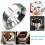 Espresso Dosing Funnel Stainless Steel 54 mm Coffee Dosing Ring Portafilter Funnel for Precise Filling of Coffee Powder, Filling Funnel for Precise 7