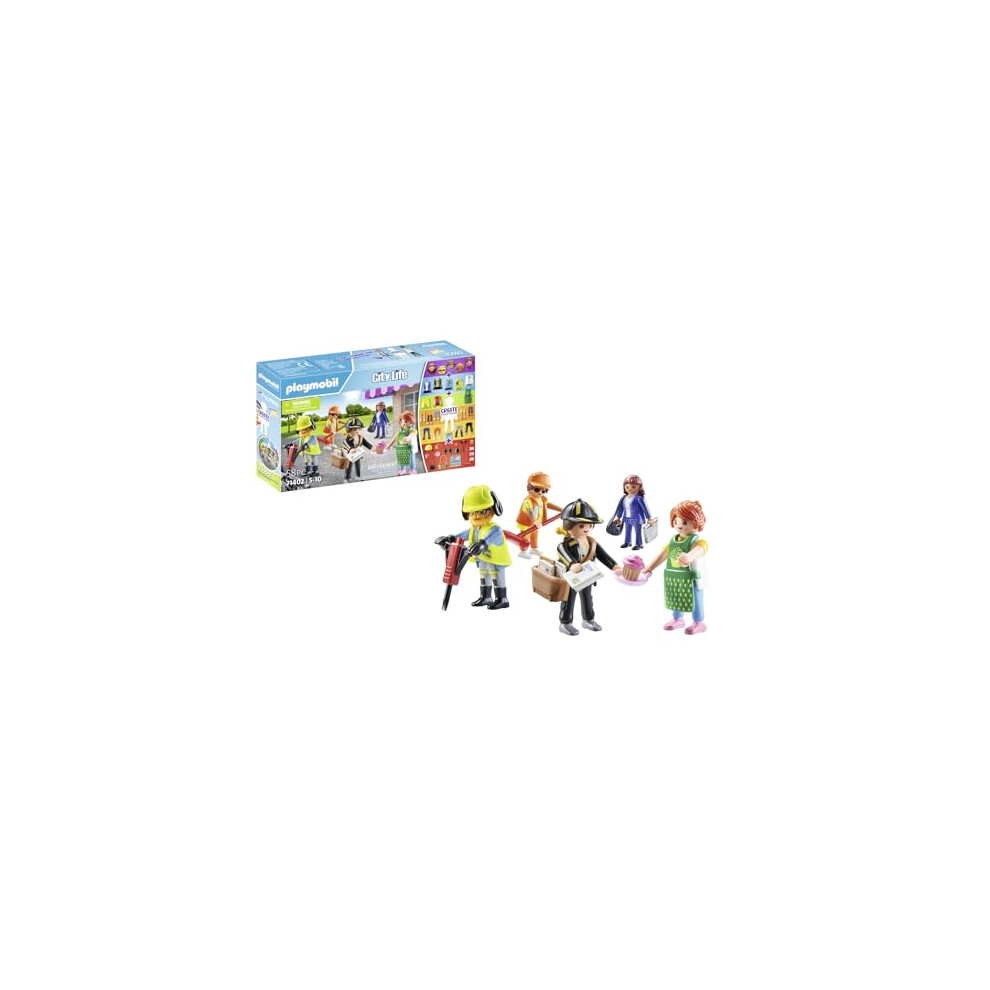 71402 My Figures - City Life, Figures Collection, Imaginative Role-Play, PlaySets Suitable for Children Ages 4+