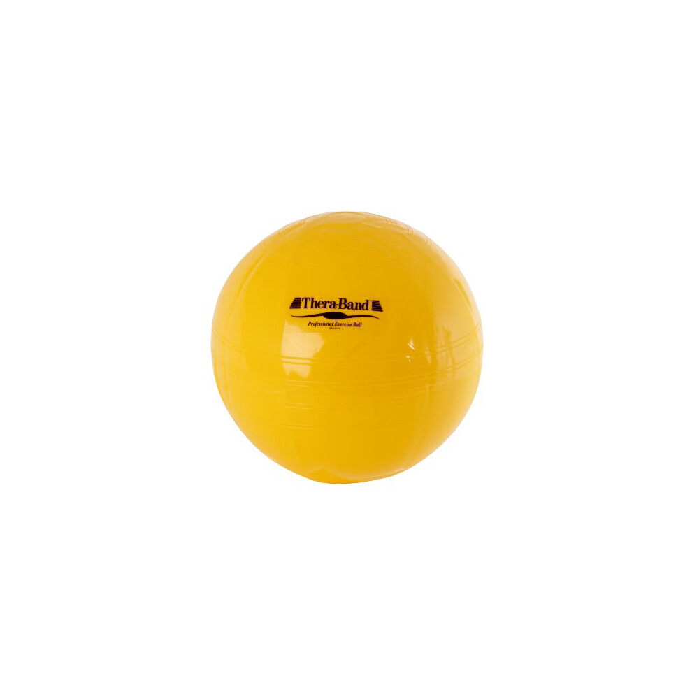 Gym Exercise 45cm Ball for Sport Training , Yoga and Fitness, Home Gym Equipment with Inflation Adaptor, Yellow