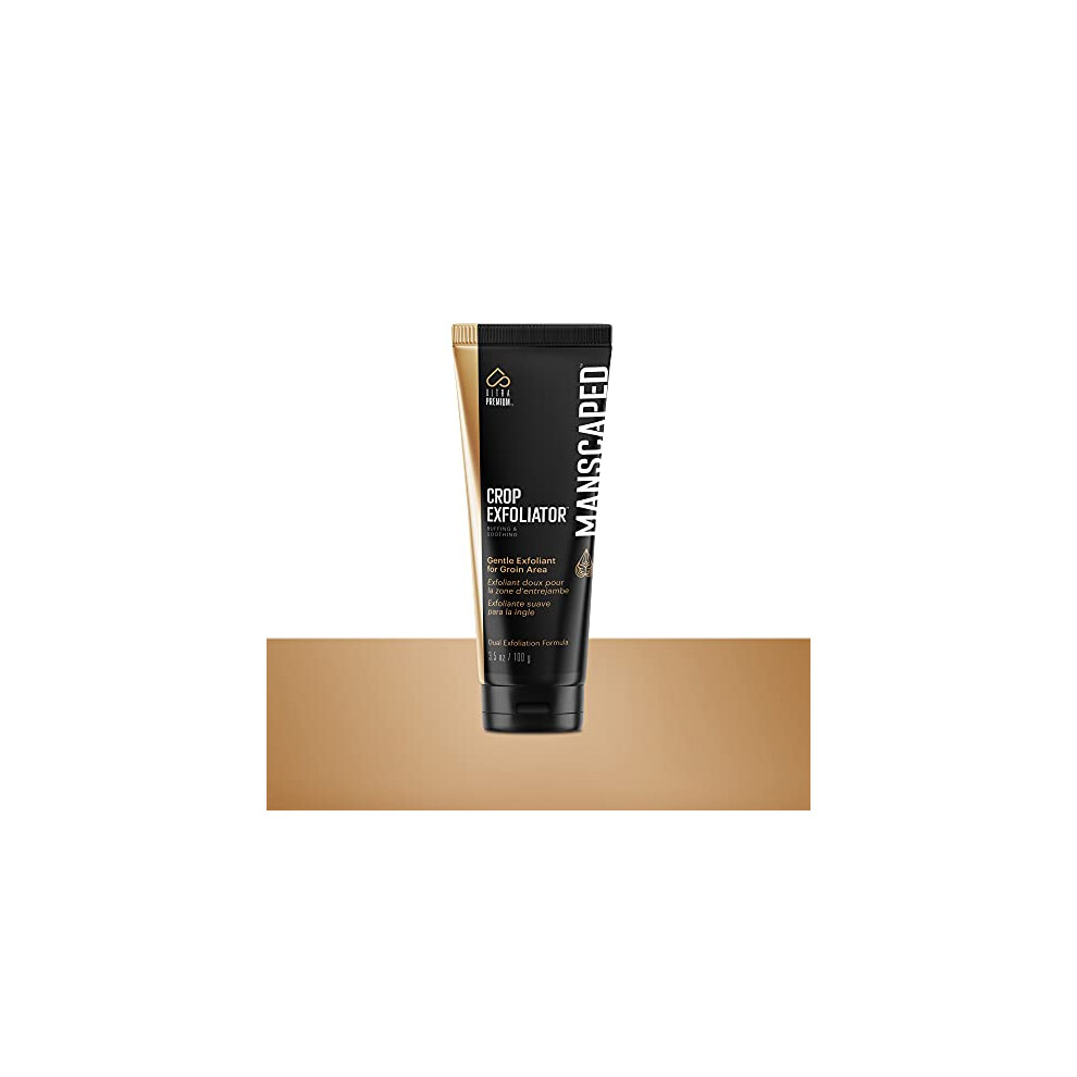Manscaped Refining The Gentleman Manscaped Crop Exfoliator Gentle Groin Exfoliant To Soothe And Clear The Skin, Vegan, Cruelty-Free (3.5 Oz)