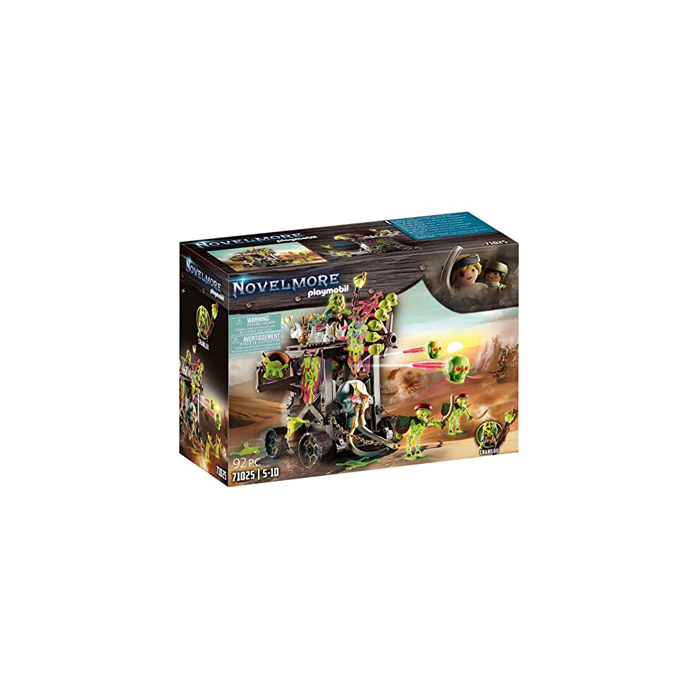 Novelmore 71025 Sal'ahari Sands â Thunder Throne with Catapult, Knights Toy for Children Ages 5+