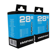 2pk Cycle Tubes 28" / 700c 28-45c (28-47/622-635) Presta Valve - Twin Pack
