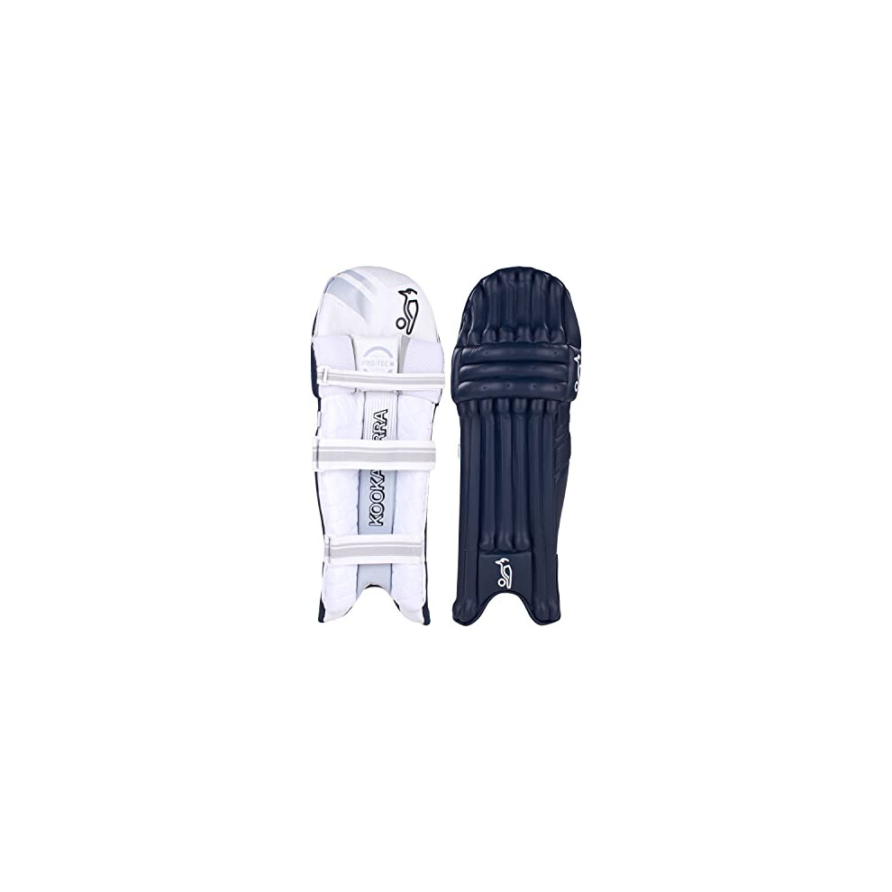 Unisex 4.1 T/20 Batting Navy blue cricket pads, Navy Blue, Adult Right Hand UK