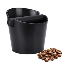 Coffee Knock Box, 4.8 Inch Espresso Knock Box Coffee Bin Coffee Machine Accessories Coffee Grounds Knock Box Shock-Absorbent Barista Knock Box with