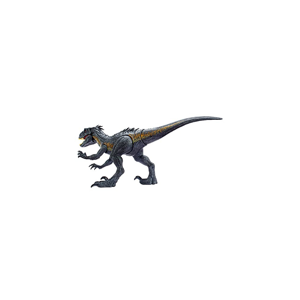 Jurassic World Fallen Kingdom Super Colossal Indoraptor - 3+ Ft Long Giant Toy, Swallows 20 Minis, Belly Release, Authentic Figure Hky14