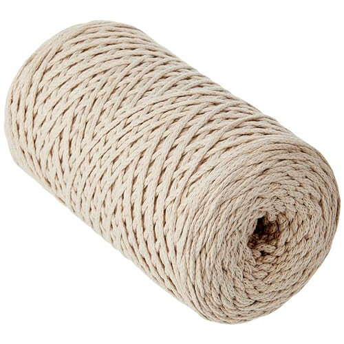 DMC Nova Vita 4, Off White Crochet Knitting Macrame Yarn, 250g 1