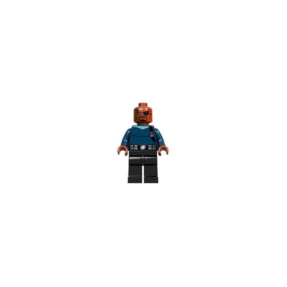 Superheroes: NICK FURY Minifigure (MARVEL)