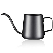 Pour Over Gooseneck Kettle Spout Coffee TeaPot 12.3oz/350ml Hanging Ear Hand Blunt Long Narrow Coffee Kettle, for Coffee Maker Carafe, Camping Coffee